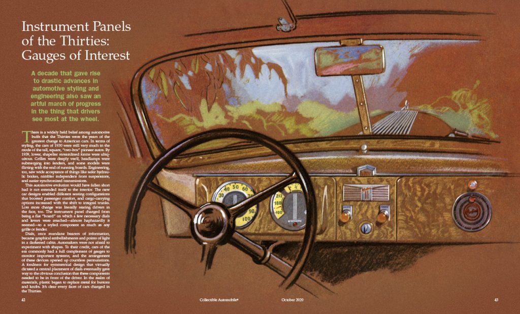 October 2020 Issue Collectible Automobile Magazine