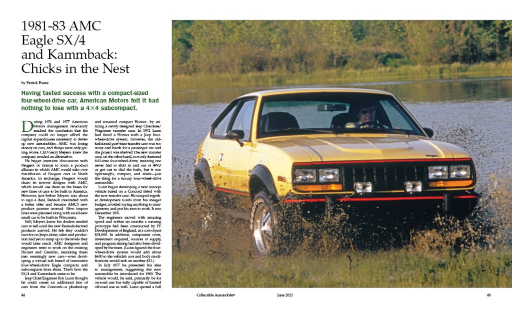 June 2021 Issue Collectible Automobile Magazine