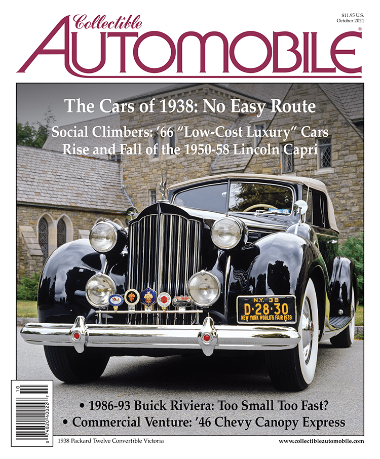 October 2021 Issue Collectible Automobile Magazine