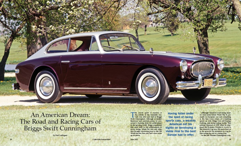 June 2022 Issue Collectible Automobile Magazine