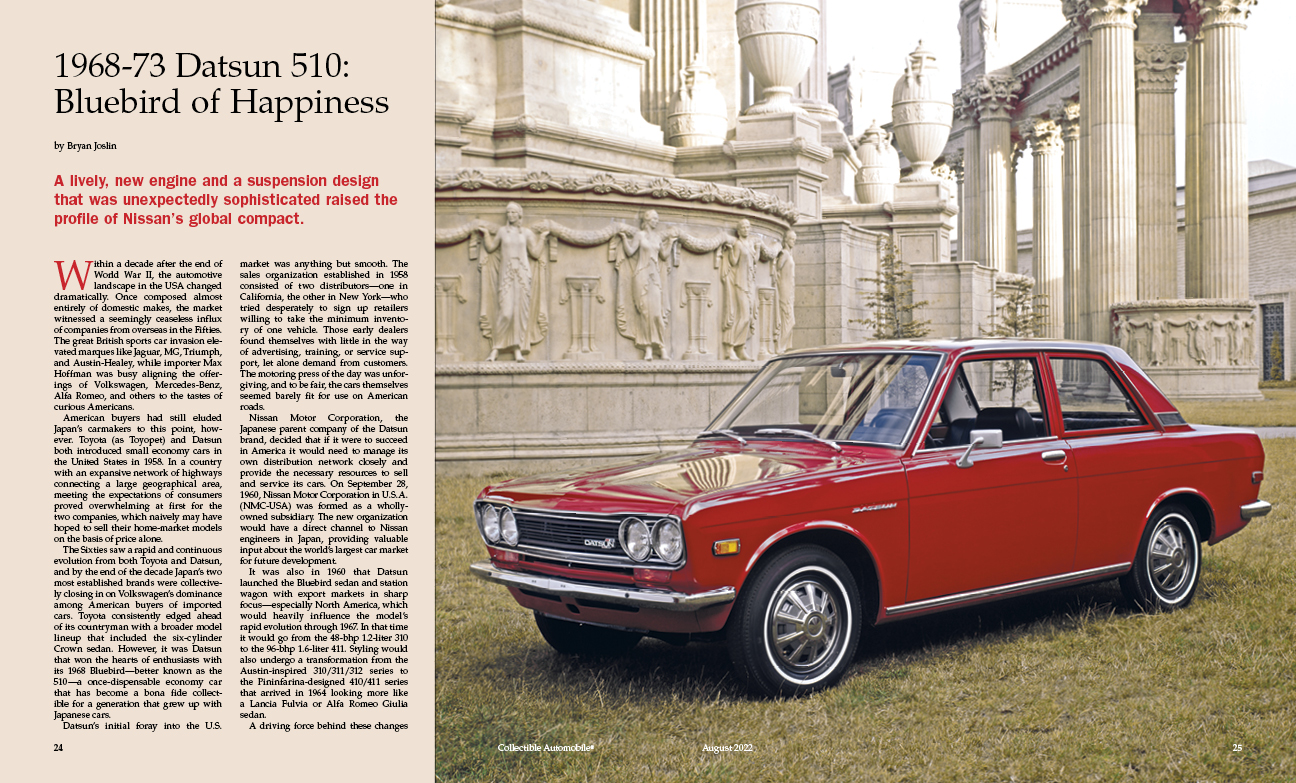 August 2022 Issue Collectible Automobile Magazine