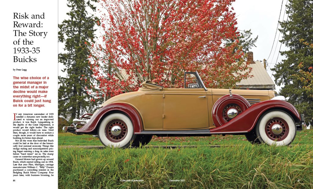 December 2022 Issue Collectible Automobile Magazine