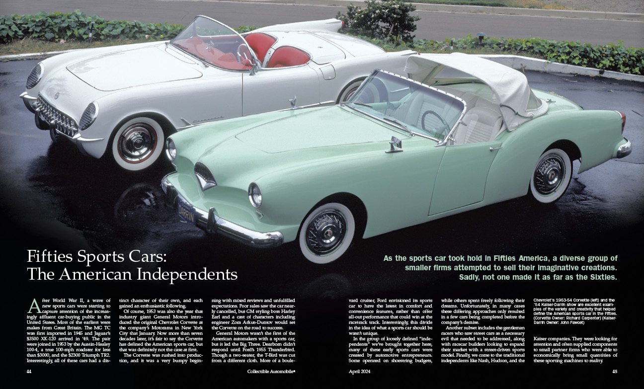 June 2024 Issue Collectible Automobile Magazine